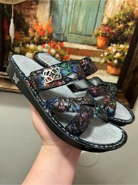 Alegria Women's Victoriah Sandal Ruckus vic-343 slide sandals